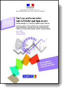 Le couverture de l'ouvrage présentant les résultats des élections professionnelles dans la fonction publique en 2011