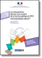 La couverture de la publication "Les rémunérations dans les trois versants de la fonction publique en 2011"