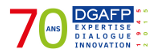 Le logo des 70 ans de la DGAFP