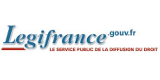 Le logo de Legifrance