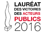 Le logo du Lauréat des Victoires des acteurs publics 2016