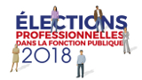 Logo des élection professionnelles 2018 dans la FP
